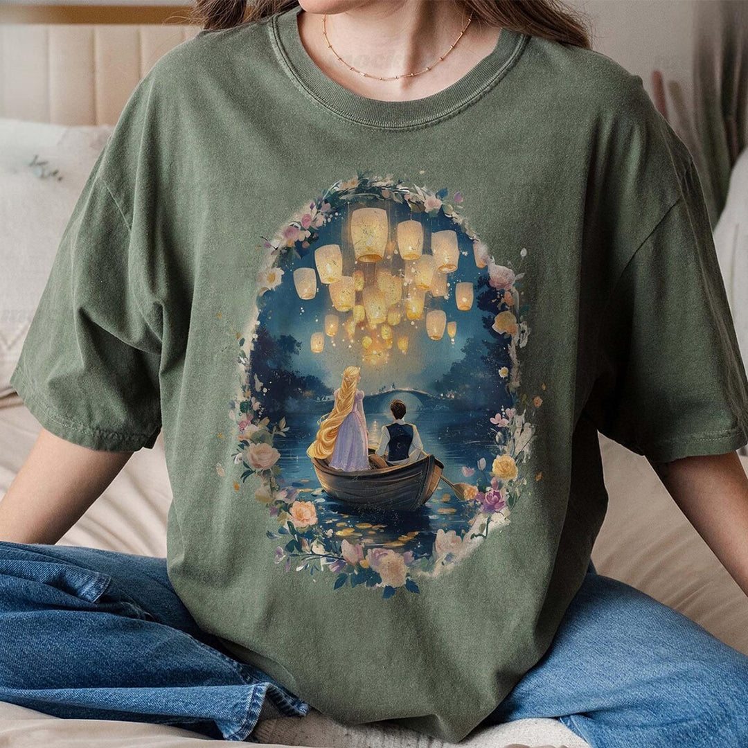 Retro Princess Comfort Color Shirt