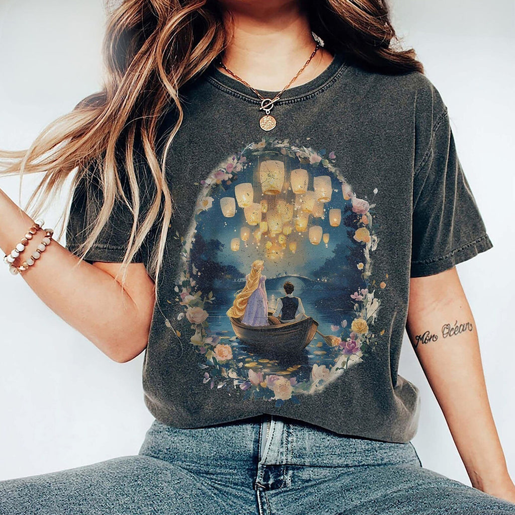 Retro Princess Comfort Color Shirt