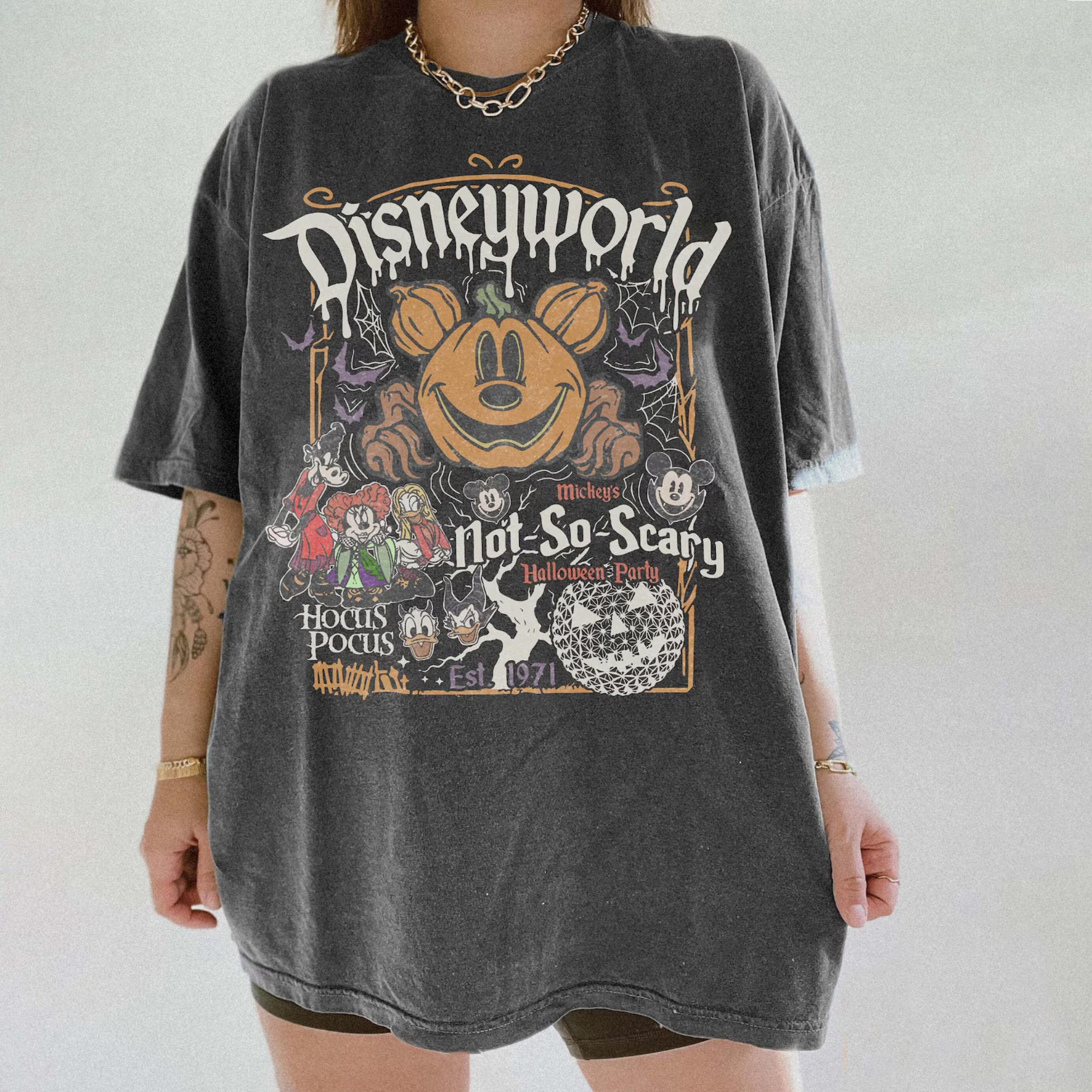 Vintage Cartoon Halloween Comfort Shirt