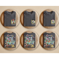 Custom 2-Sided Cartoon Mickey Minnie Family Vacation Shirts