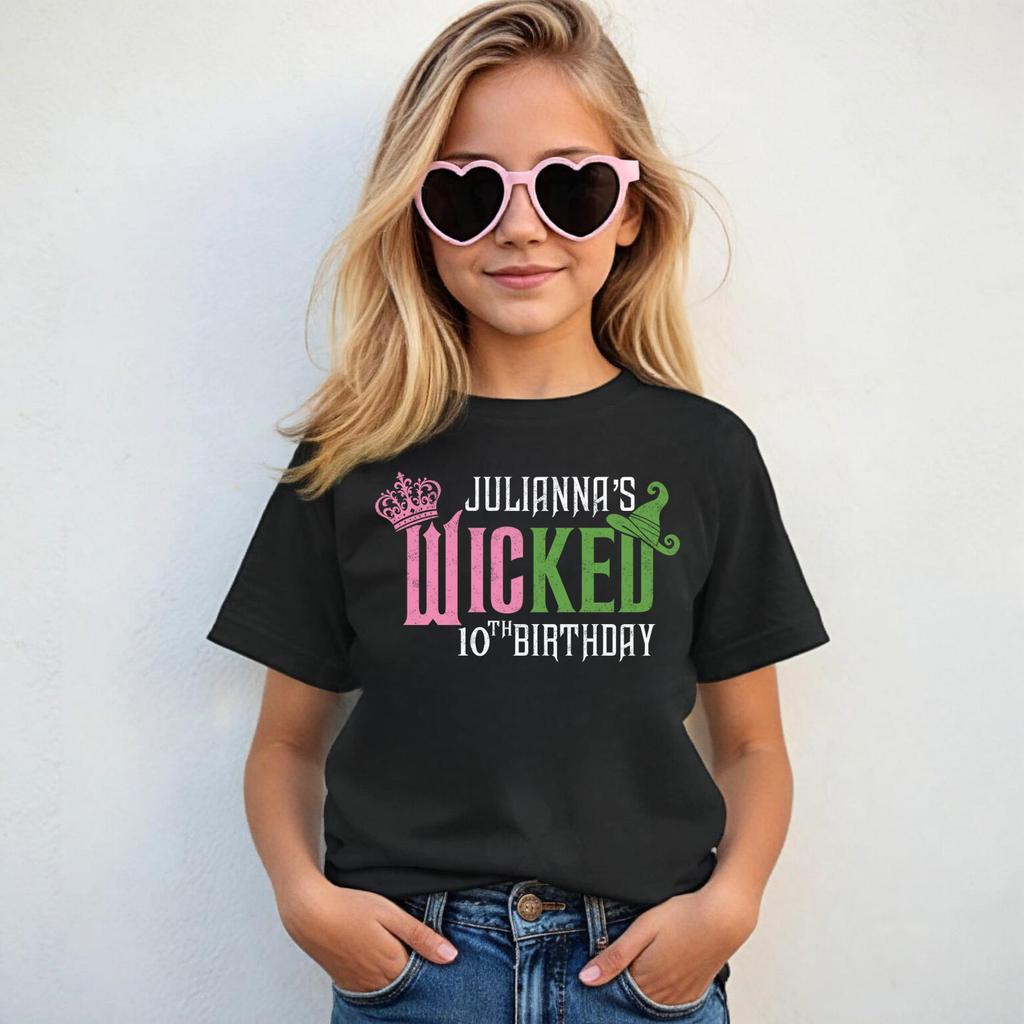 Custom Wicked Birthday Girl Shirt