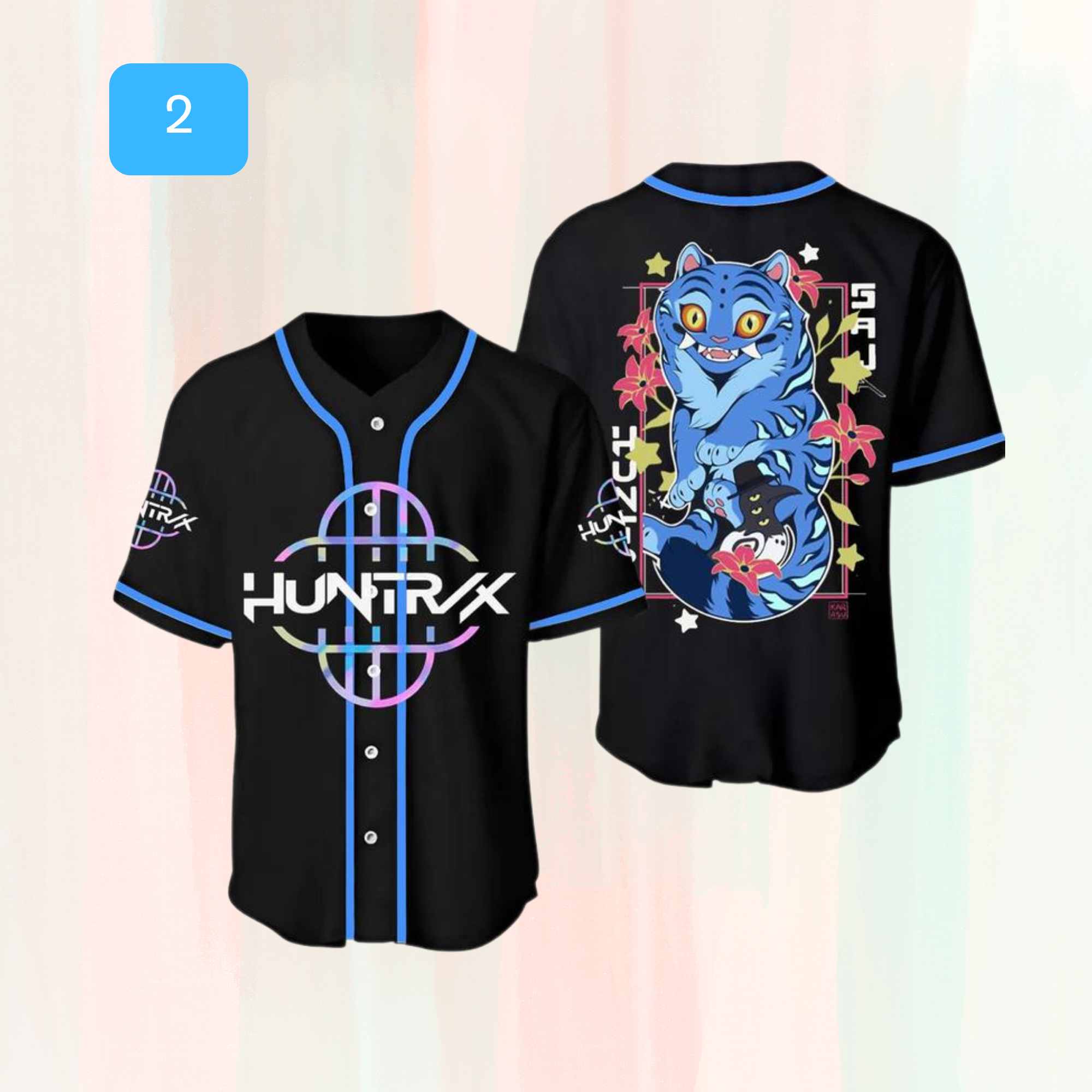 Custom Demon Hunters Baseball Jersey Shirt