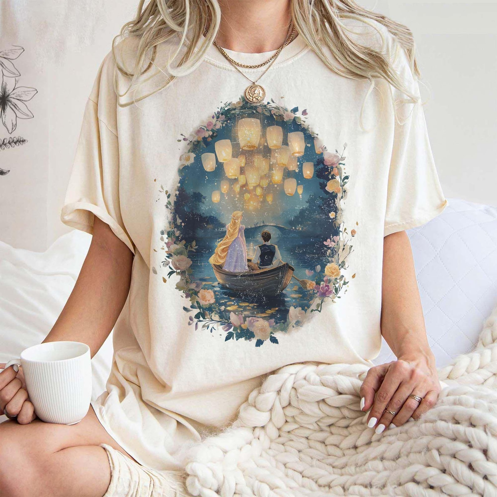 Retro Princess Comfort Color Shirt