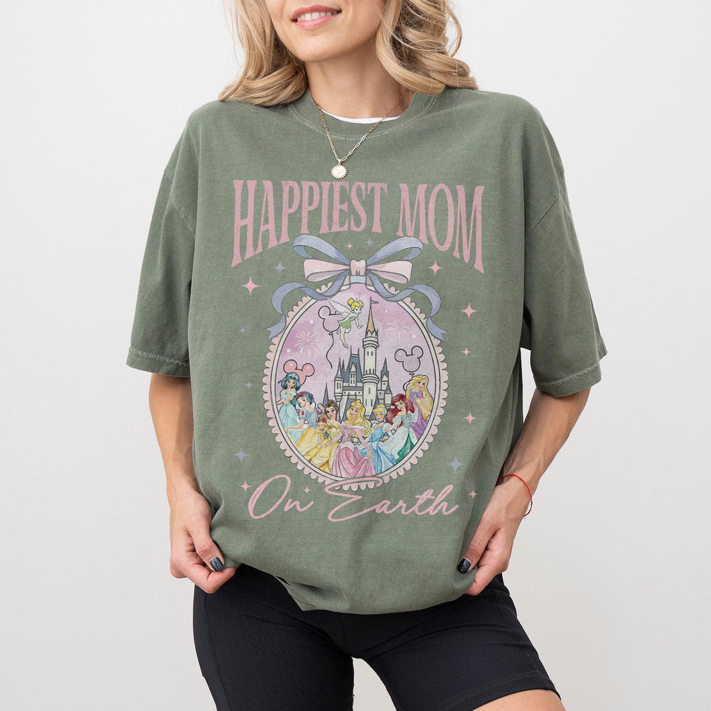 Coquette Happiest Mom On Earth Shirt