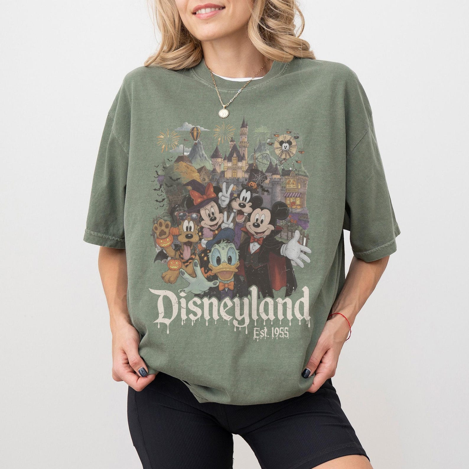 Vintage Disneyland Halloween Est 1995 Shirt