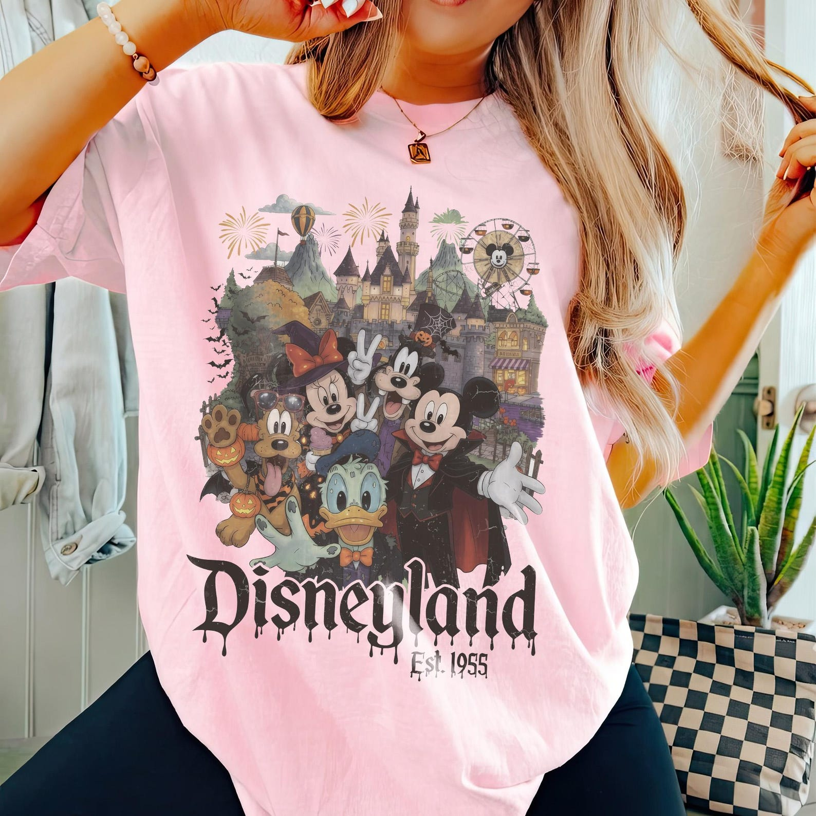 Vintage Disneyland Halloween Est 1995 Shirt