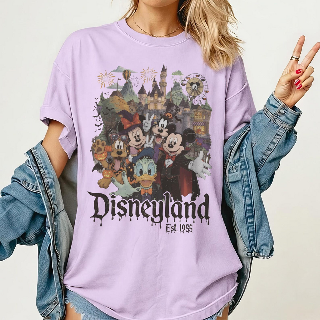 Vintage Disneyland Halloween Est 1995 Shirt