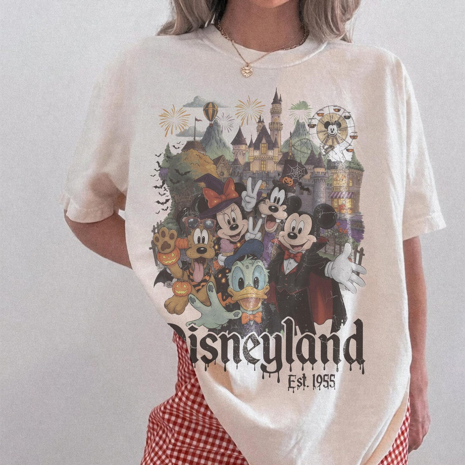 Vintage Disneyland Halloween Est 1995 Shirt