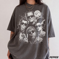 Retro Halloween Monsters Selfie Spooky Shirt