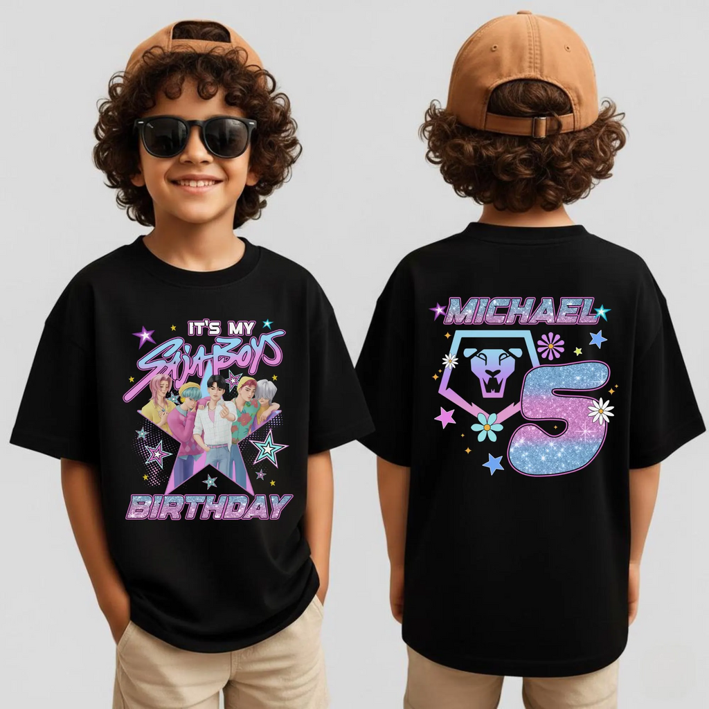 Custom Birthday Boy Group Shirt
