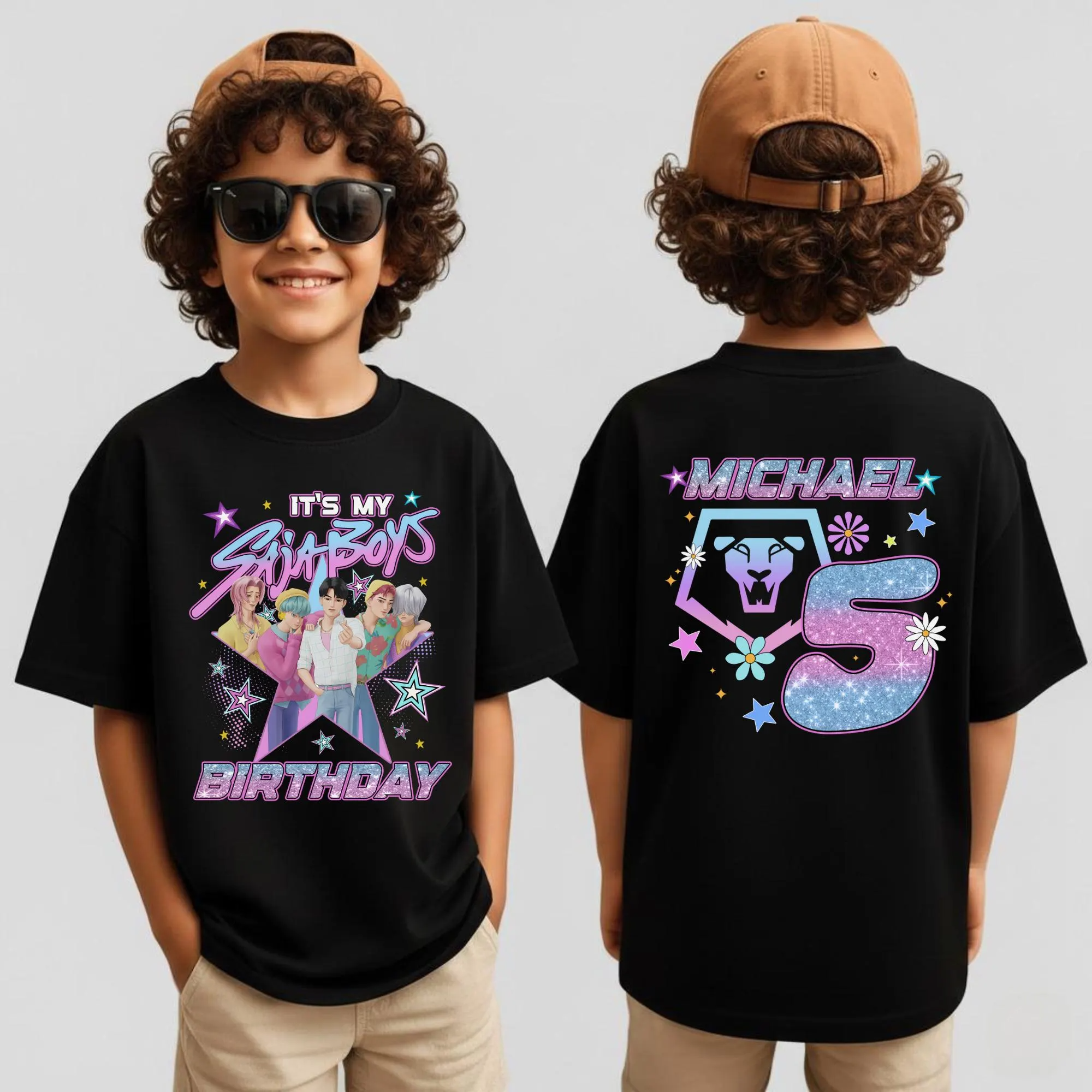 Custom Birthday Boy Group Shirt