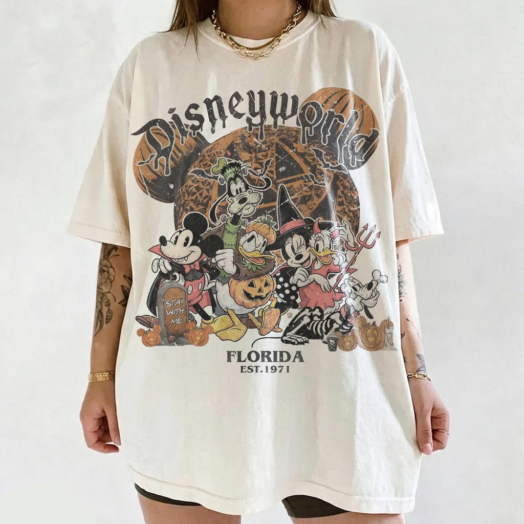 Retro Mickey and Friends Florida Shirt