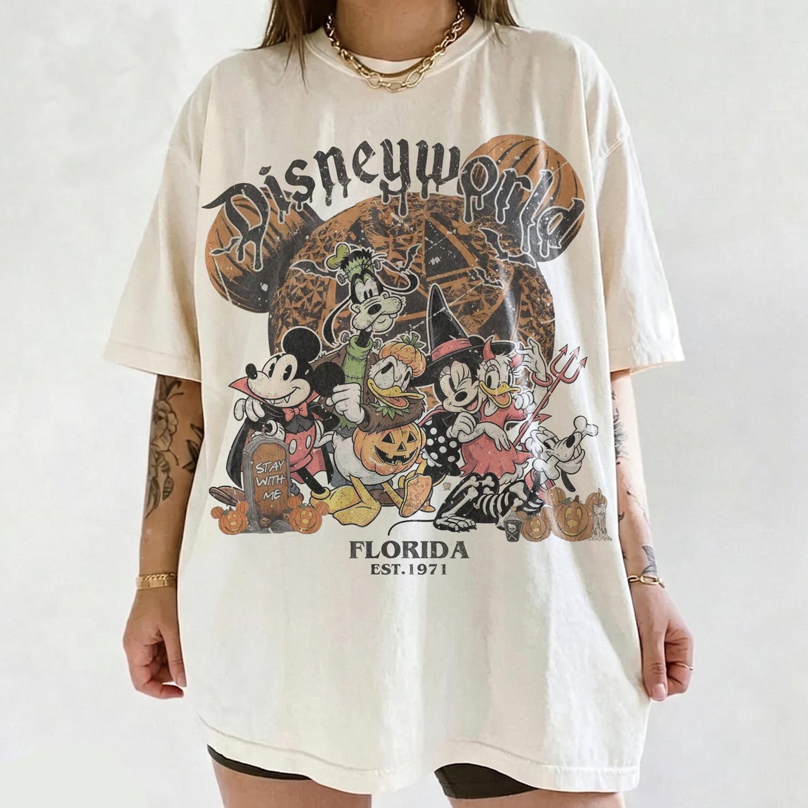 Retro Mickey and Friends Florida Shirt